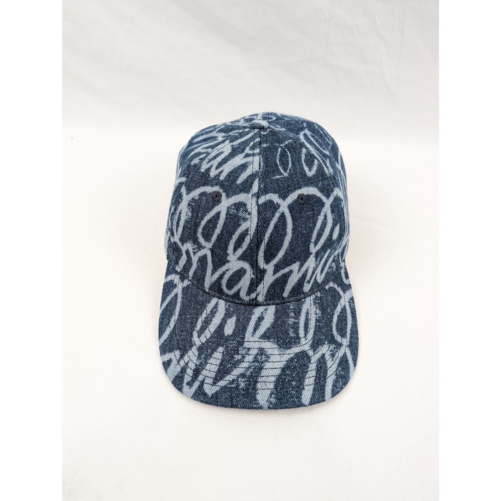 Marni o1rshd1 Size: L / Bleached Lasered Light Denim Cap / Hat Size ONE SIZE - 1 Thumbnail