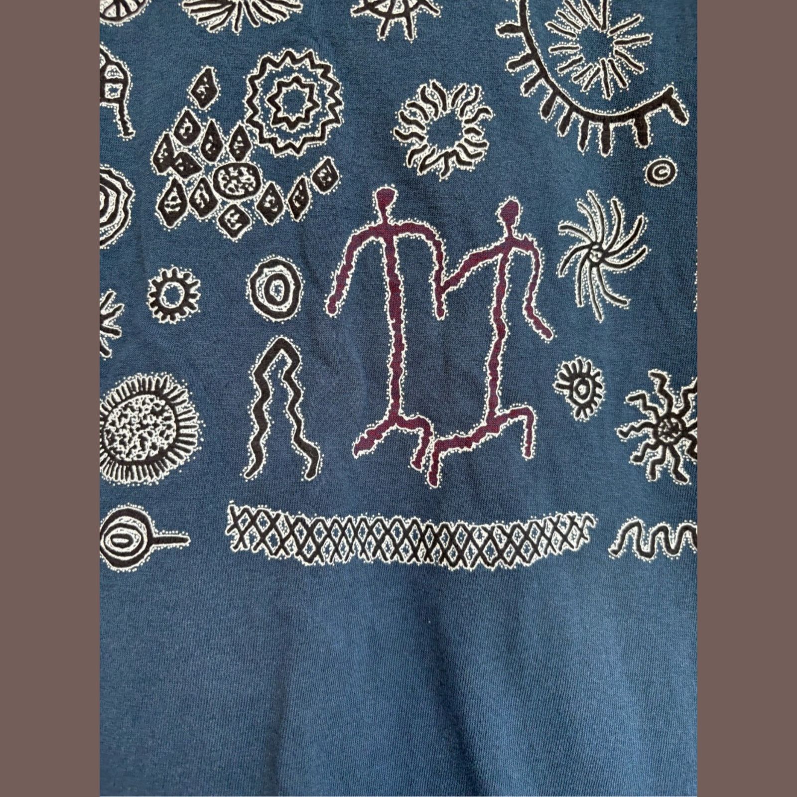 Anvil VTG Tee | Joshua Tree Petroglyph Graphic | Mystic 90s Core Size US S / EU 44-46 / 1 - 3 Thumbnail