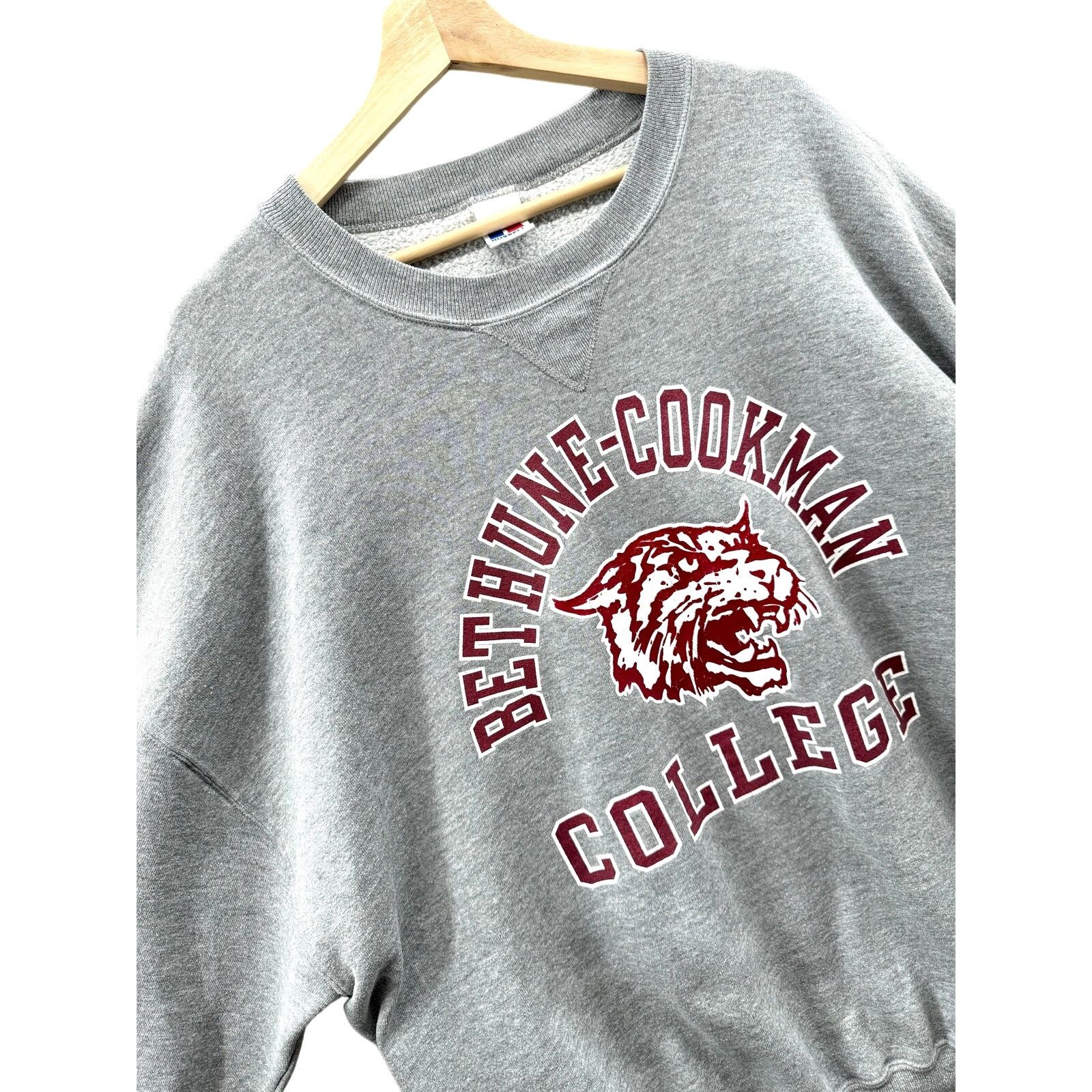 Russell Athletic × Vintage 1990's Russell Athletic Bethune-Cookman College Crewneck Size US XXL / EU 58 / 5 - 5 Thumbnail
