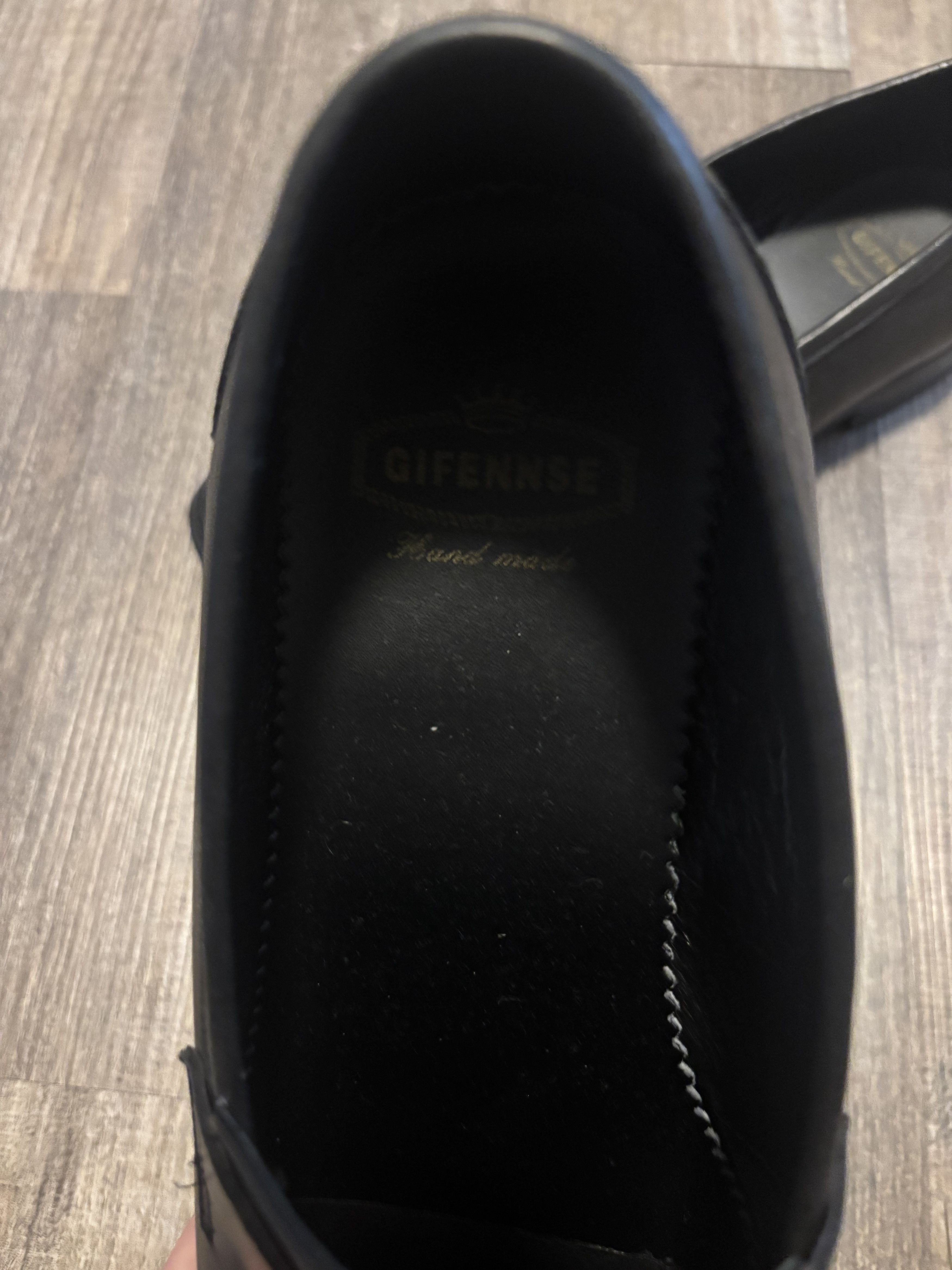 Other Gifennse Hand Crafted Leather Penny Loafers Size US 12 / EU 45 - 2 Thumbnail