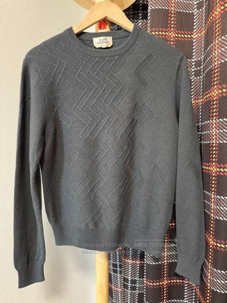 Hermes Hermes Goat fleece sweater 100% goat fleece Size US S / EU 44-46 / 1 - 1 Thumbnail