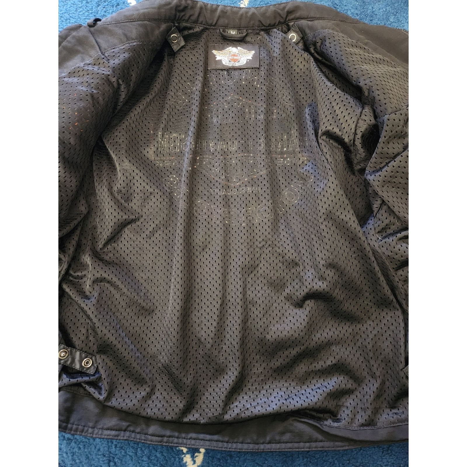 Harley Davidson Harley-Davidson "Miss Enthusiast" 3 in 1 Motorcycle Jacket-M Size M / US 6-8 / IT 42-44 - 6 Thumbnail
