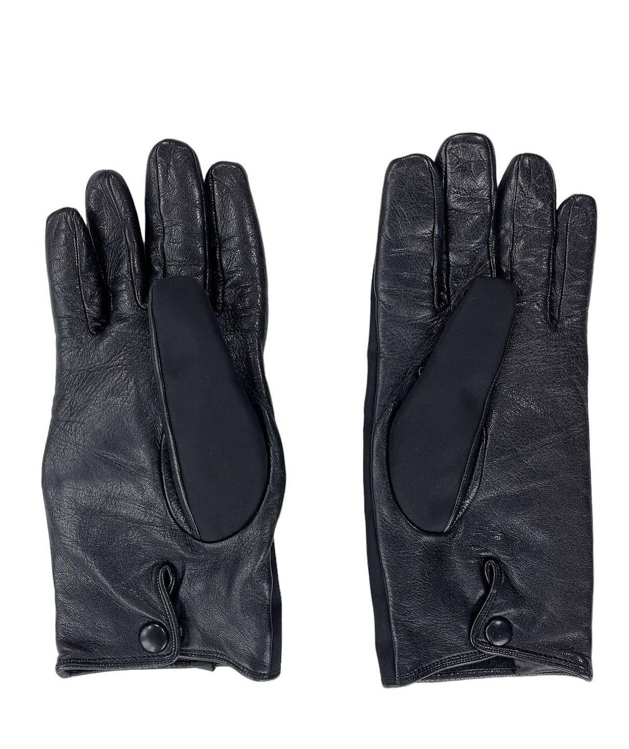 Prada × Raf Simons FW21 Prada Re-Nylon and Napa Leather hybrid gloves Size ONE SIZE - 4 Thumbnail