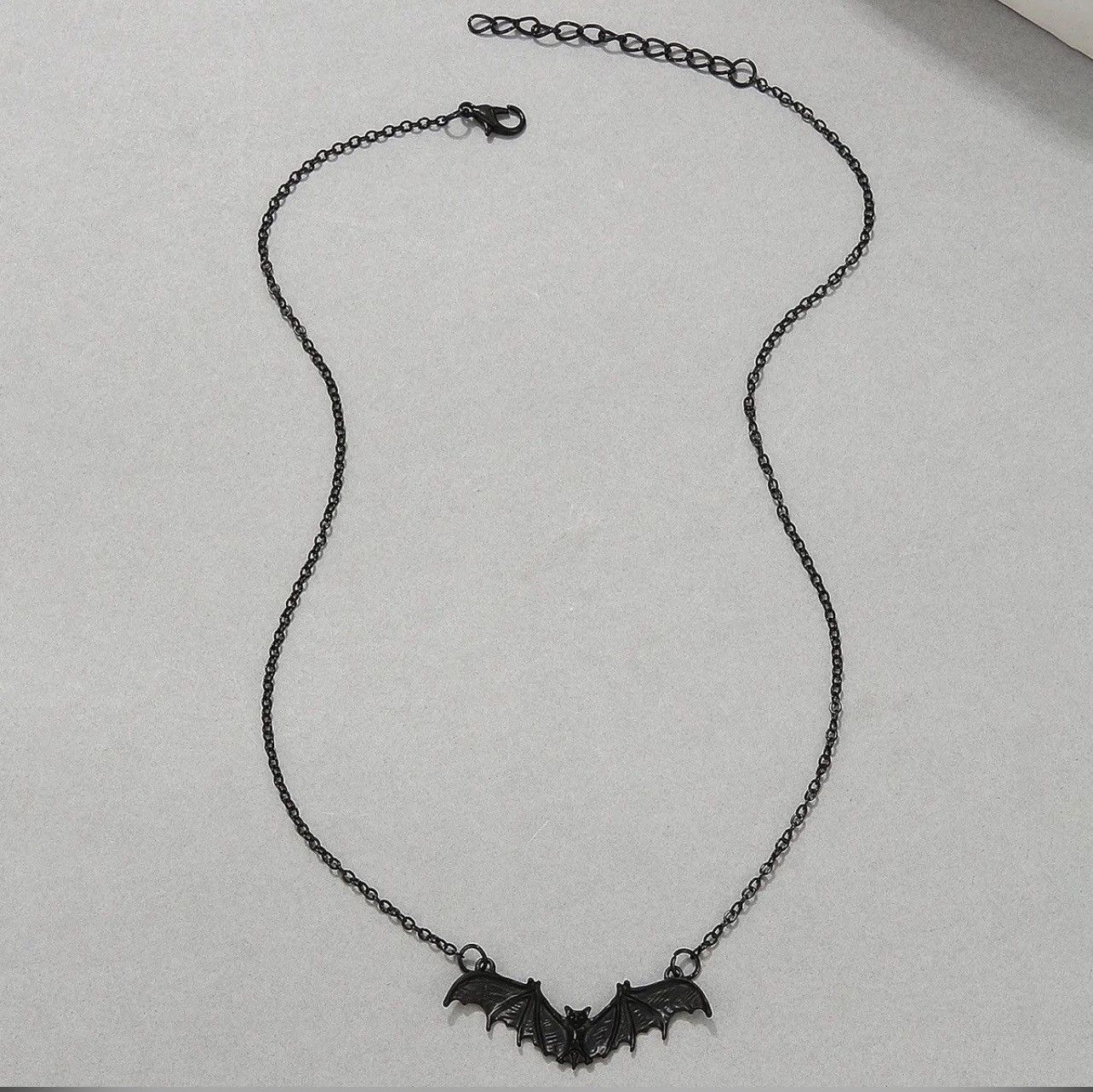 Jewelry Bat Pendant Necklace Size ONE SIZE - 2 Thumbnail