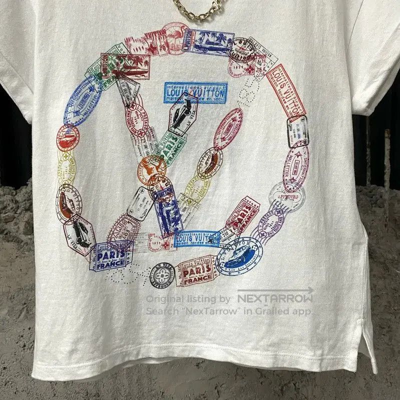 Other Louis Vuitton White XS Graphic T. Size XS / US 0-2 / IT 36-38 - 4 Thumbnail
