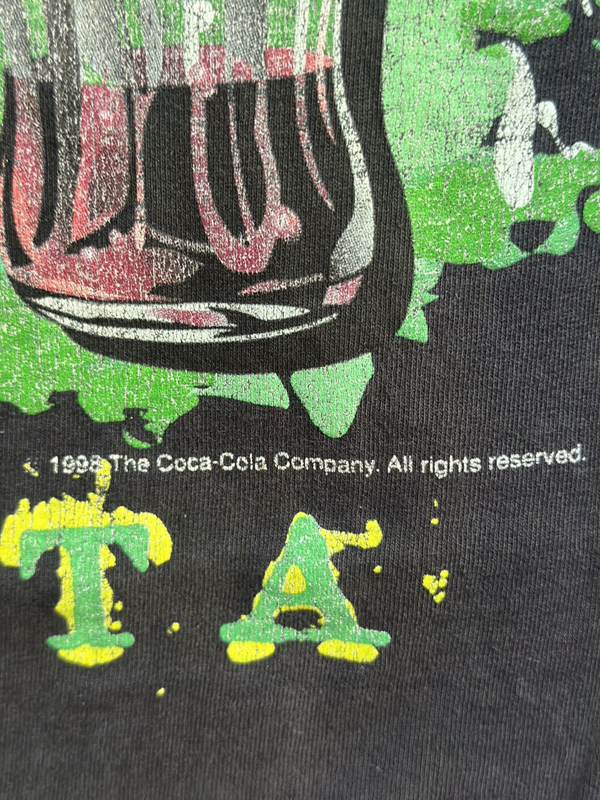Coca Cola × Vintage Vintage Coca Cola Atlanta Sun Faded Tee Size US M / EU 48-50 / 2 - 2 Thumbnail