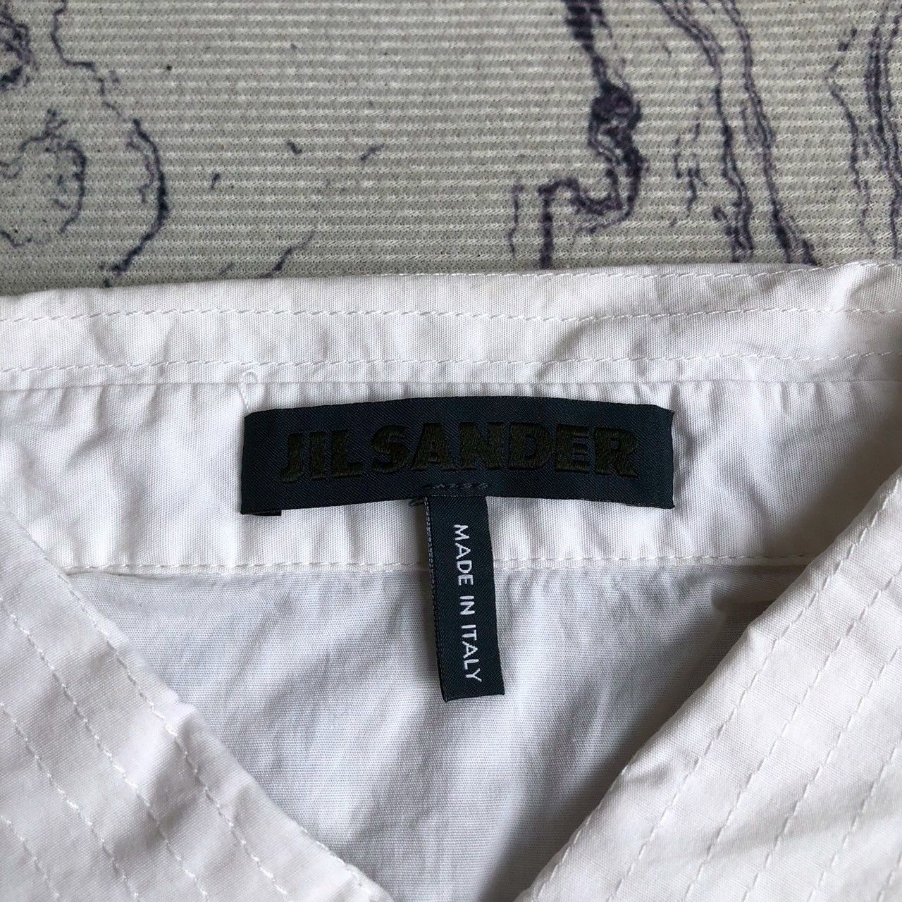 Jil Sander Jil Sander Mid-Lenght White Dress Size XS / US 0-2 / IT 36-38 - 8 Thumbnail