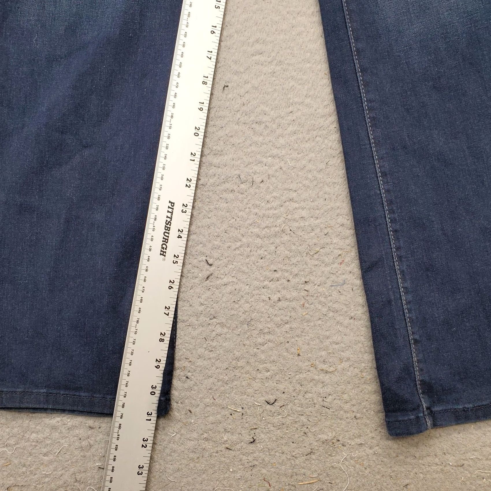 Levi's Levi's 512 Bootcut Jeans Womens Size 18M Blue Denim Cotton Slim Fit Dark Wash Jeans Size 40" / US 18 - 4 Thumbnail