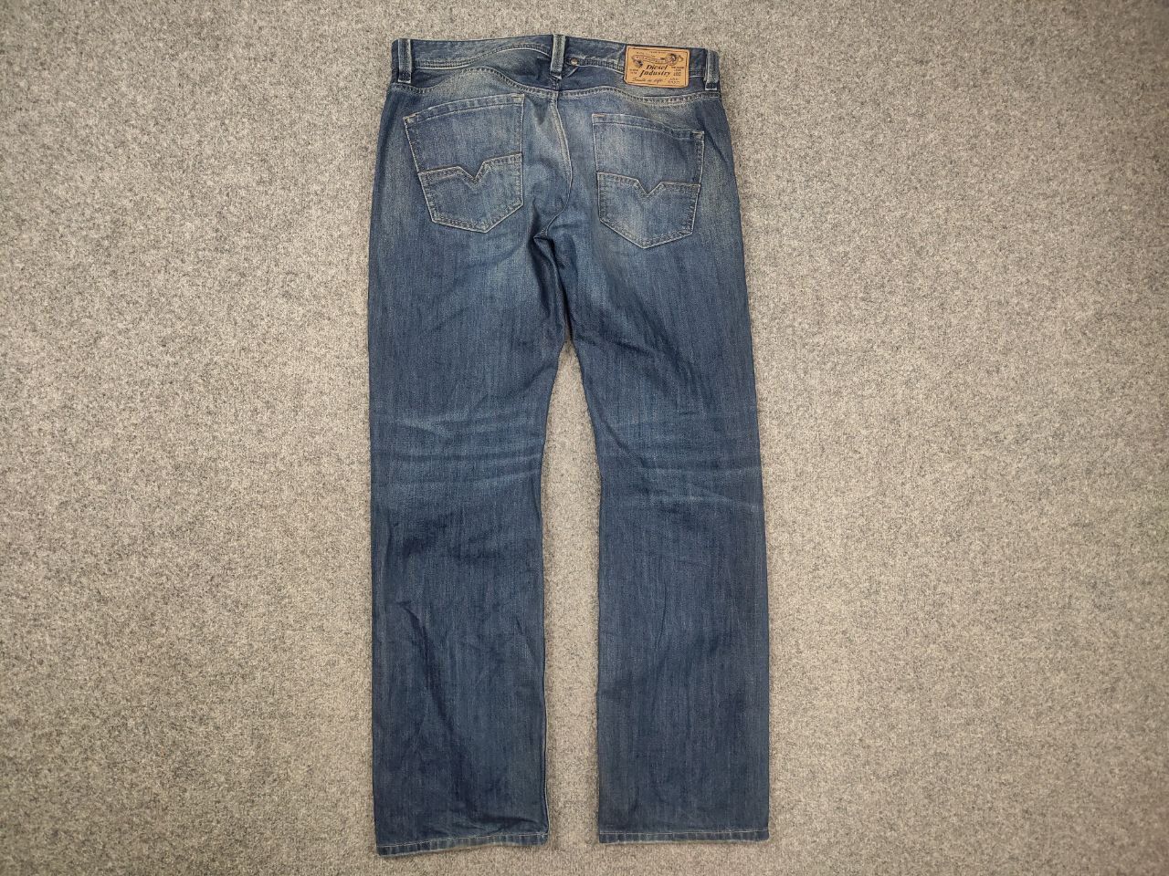Diesel Vintage Diesel larkee Faded denim Y2k Straight cut jeans LGB Size US 32 / EU 48 - 7 Thumbnail