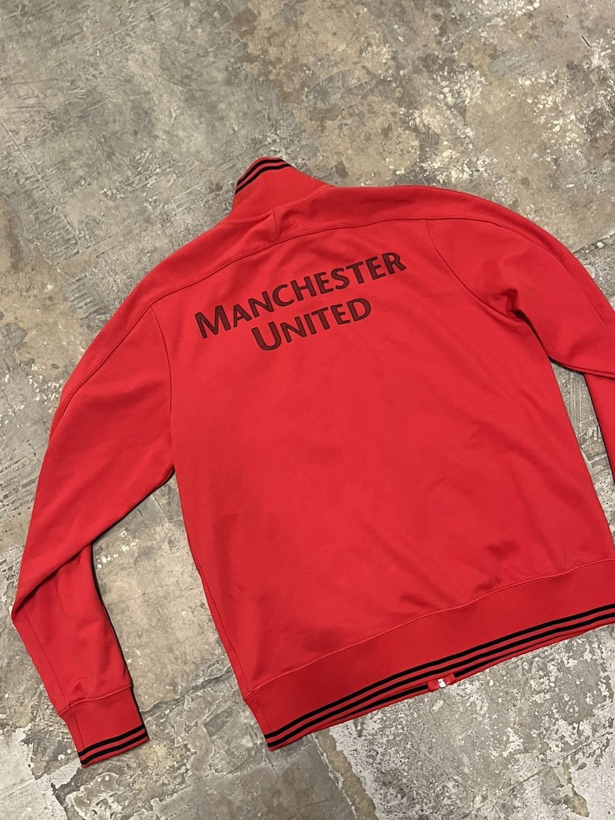 Nike × Vintage Nike Manchester United zip up sweatshirt vintage soccer Size US XL / EU 56 / 4 - 7 Thumbnail