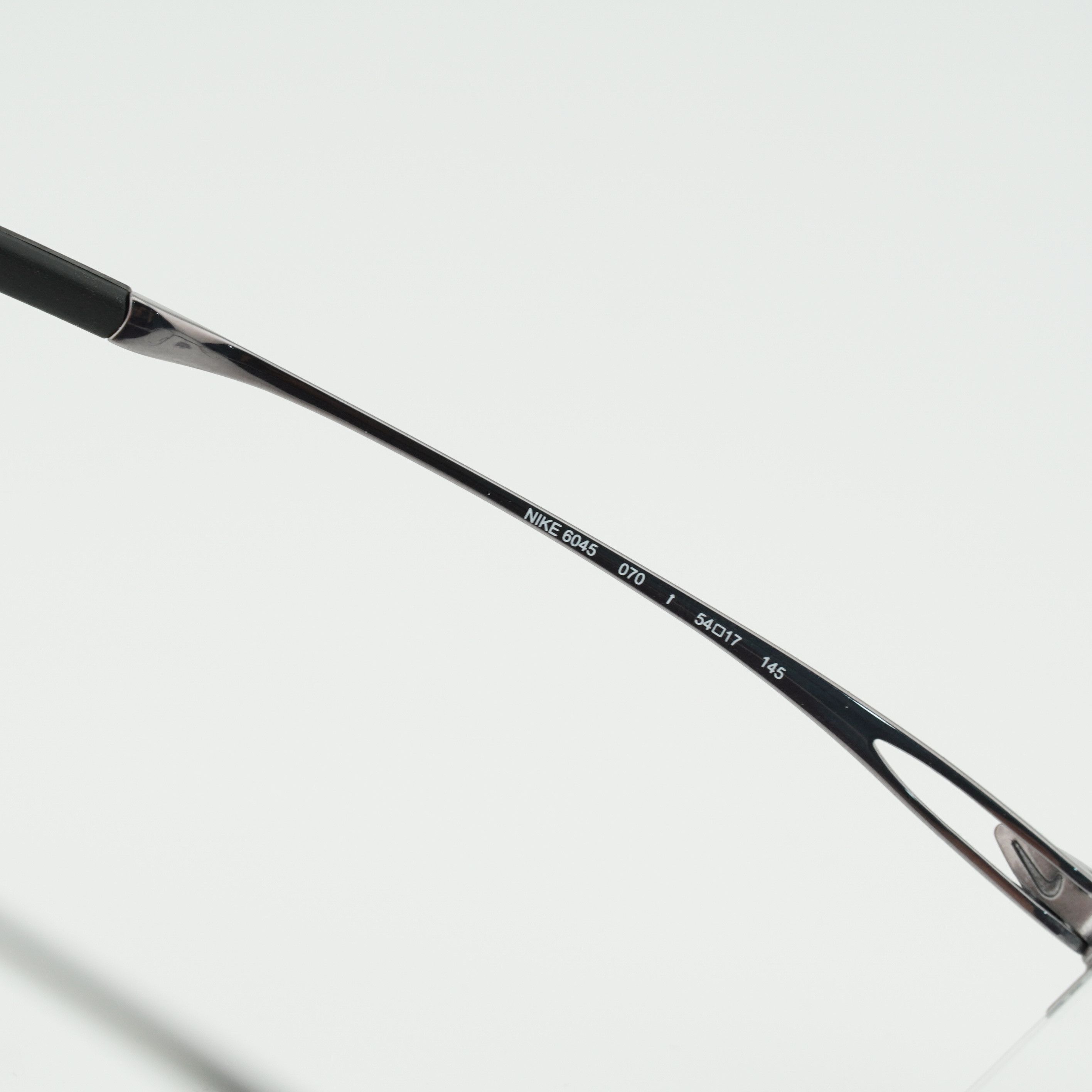 Nike NIKE 6045 070 Eyeglasses Gunmetal 54mm Rectangle Frame Size ONE SIZE - 9 Thumbnail