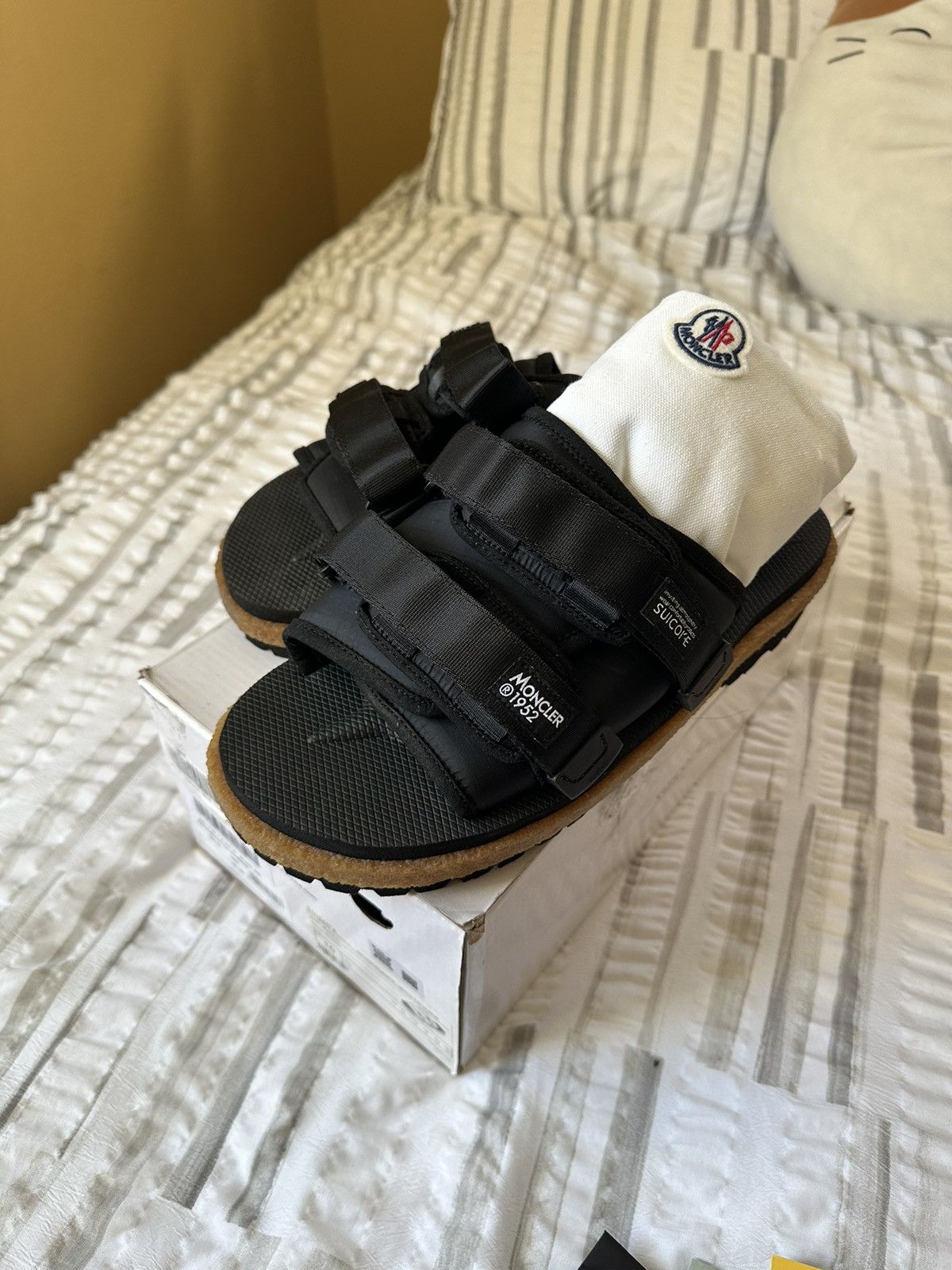 Clot Suicoke Ian Connor Suicoke x Clot black sandles Grailed