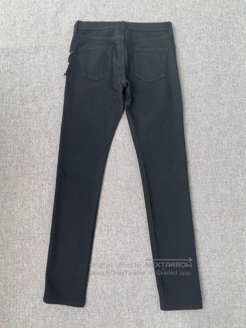Gucci Tiger Head Embroidered Jeans