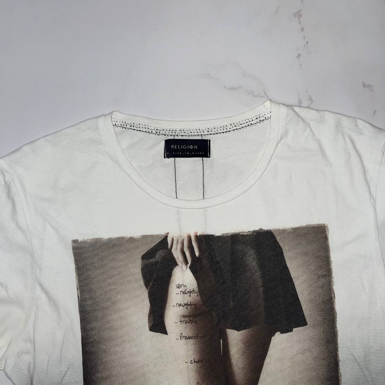 Vintage Religion sex girl tee × Japanese Brand Vintage SIze L Size US L / EU 52-54 / 3 - 5 Thumbnail
