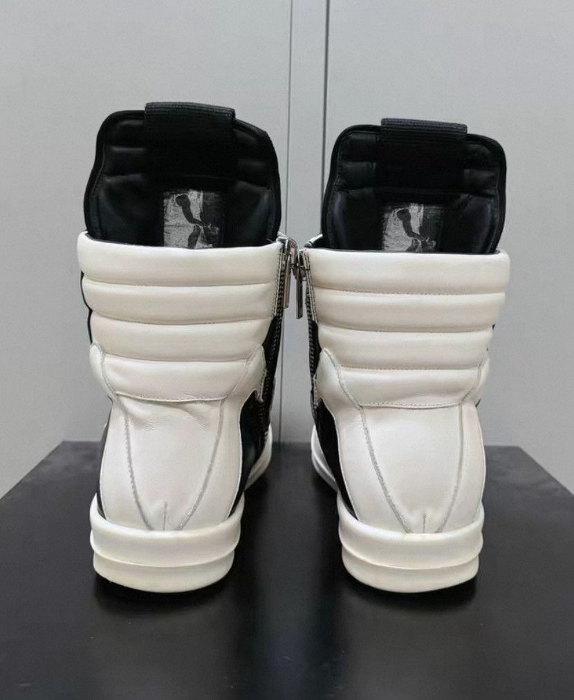 Rick Owens rick owens black leather sneakers size 41.5. Size US 8 / EU 41 - 7 Thumbnail