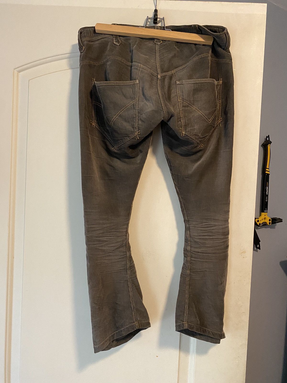 Carpe Diem × Other × Other UK Atelier Baba Twisted Seam Cropped Corduroys Size 30" / US 8 / IT 44 - 2 Thumbnail