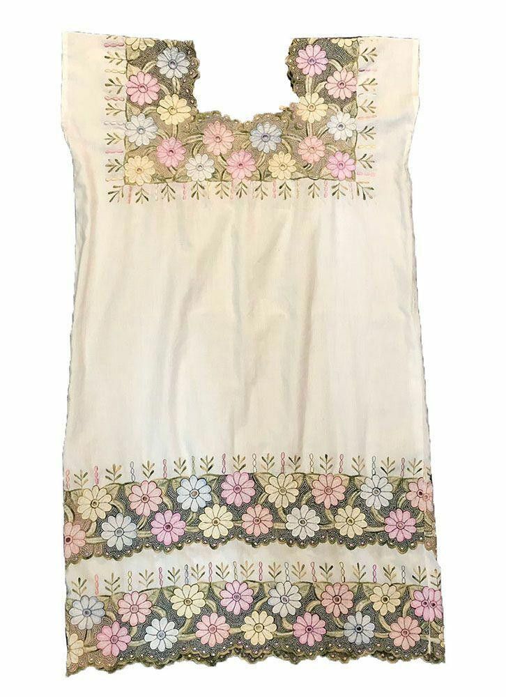 Designer Pre Owned White Hand Made Dress Xl Size XL / US 12-14 / IT 48-50 - 2 Thumbnail