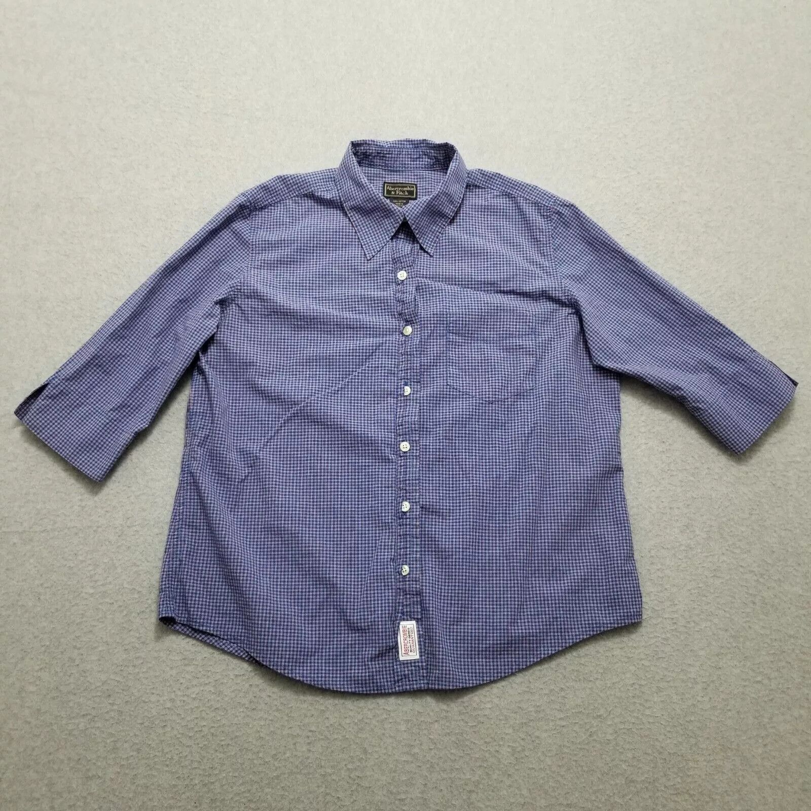 Abercrombie & Fitch Abercrombie & Fitch Shirt Womens Medium Plaid Button Up Size M / US 6-8 / IT 42-44 - 1 Thumbnail