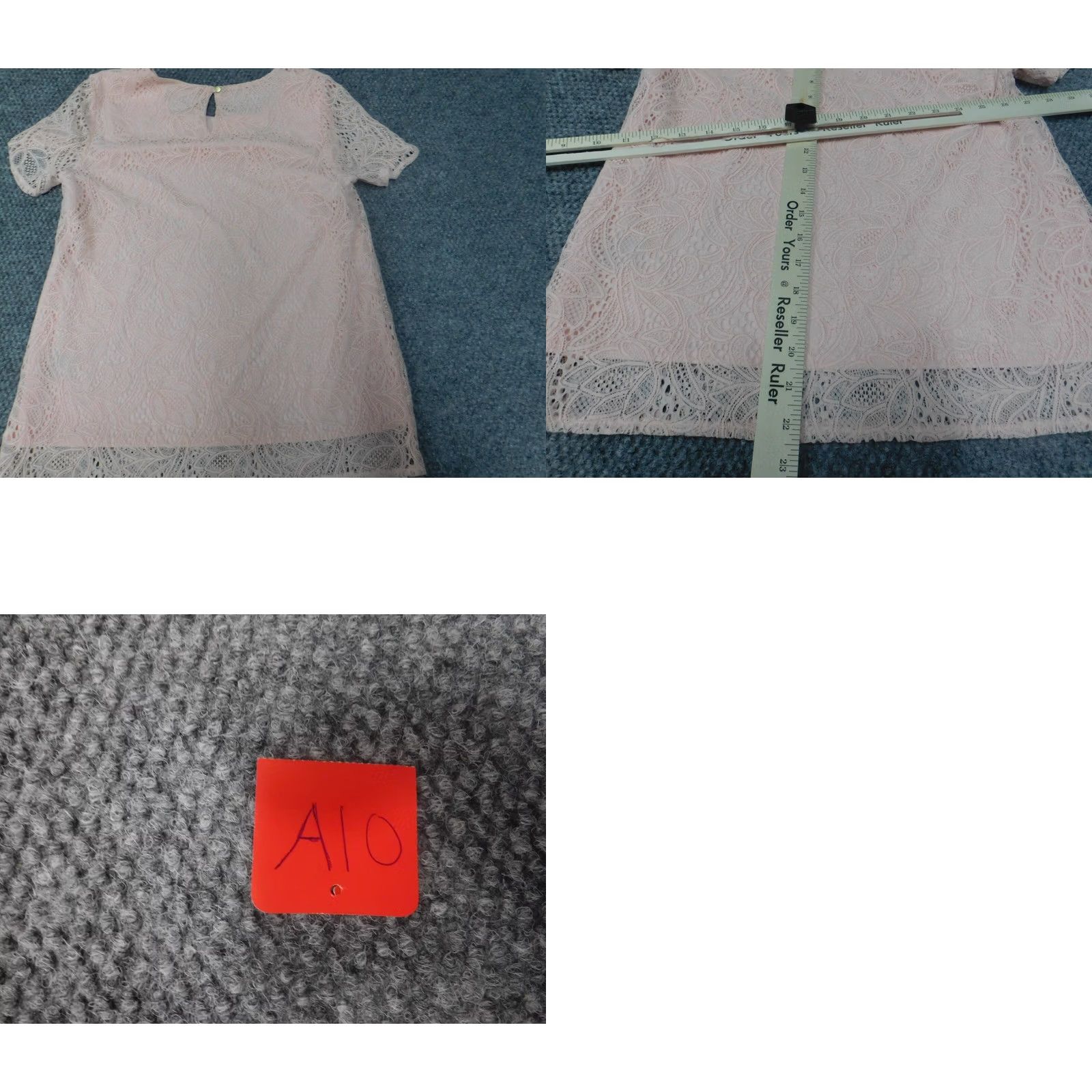 Liz Claiborne Liz Claiborne Blouse PS Women Pink Pullover Short Sleeve Round Neck Polyester Rayon Classic/Basic Vintage: No, Petites Women, Casual, Stretch Size S / US 4 / IT 40 - 8 Thumbnail