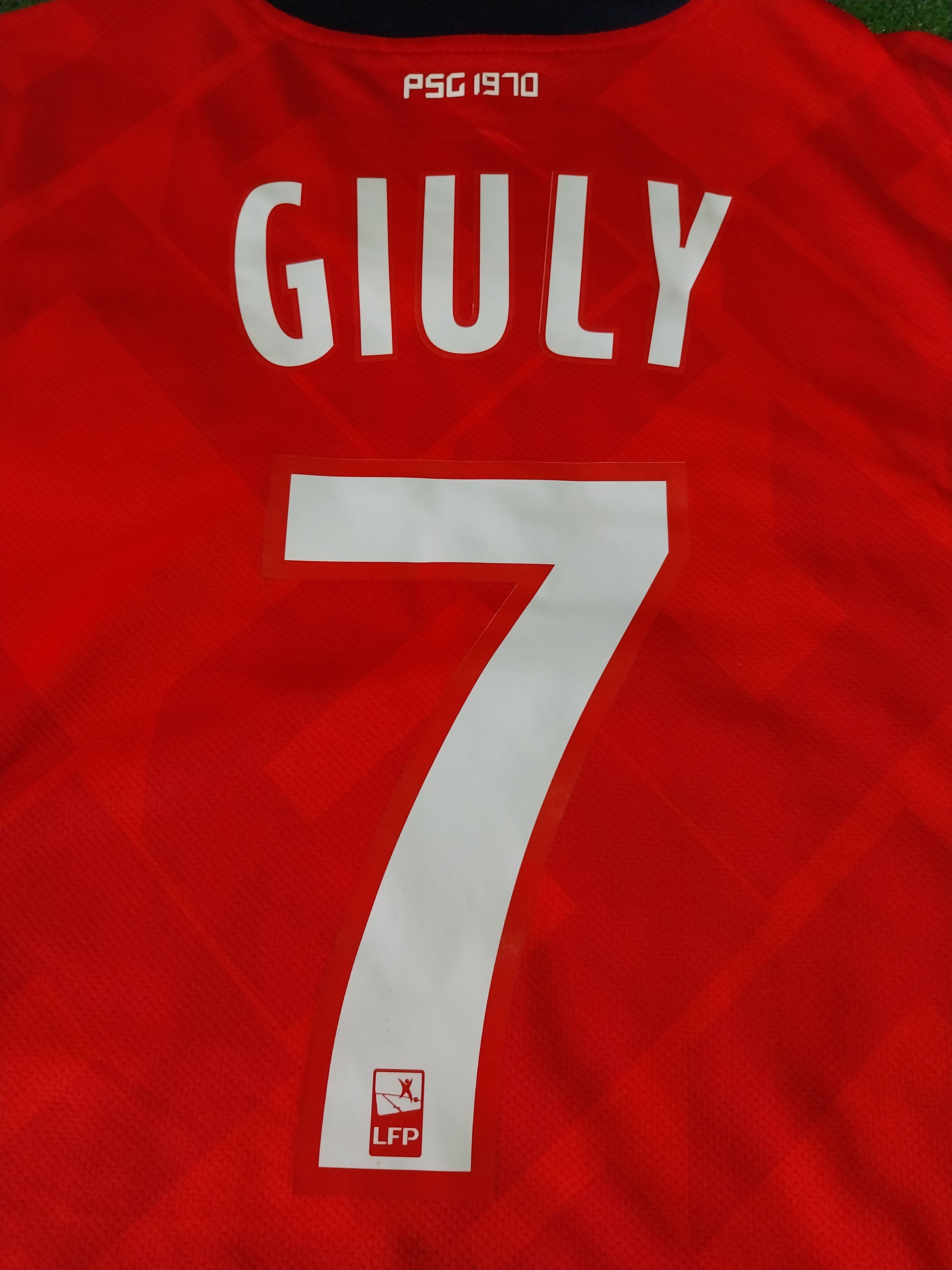 Nike Paris saint germain away 2010 ludovic giuly jersey football Size US L / EU 52-54 / 3 - 12 Thumbnail