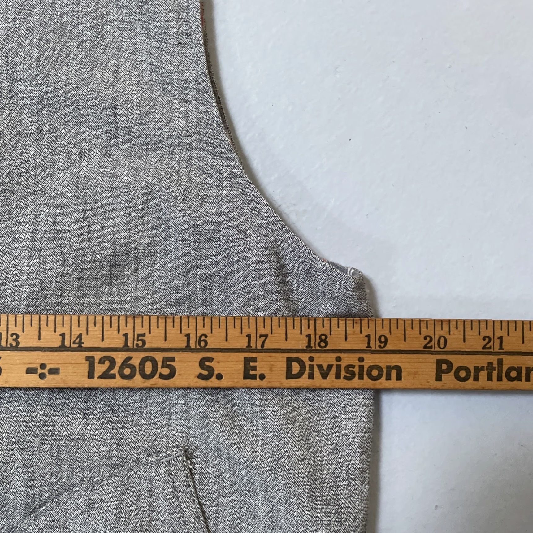 Vintage VINTAGE 68 & Brothers Work Vest S Gray City Japanese Made In Japan Cotton Unisex Adults Cinch Back Size US S / EU 44-46 / 1 - 3 Thumbnail