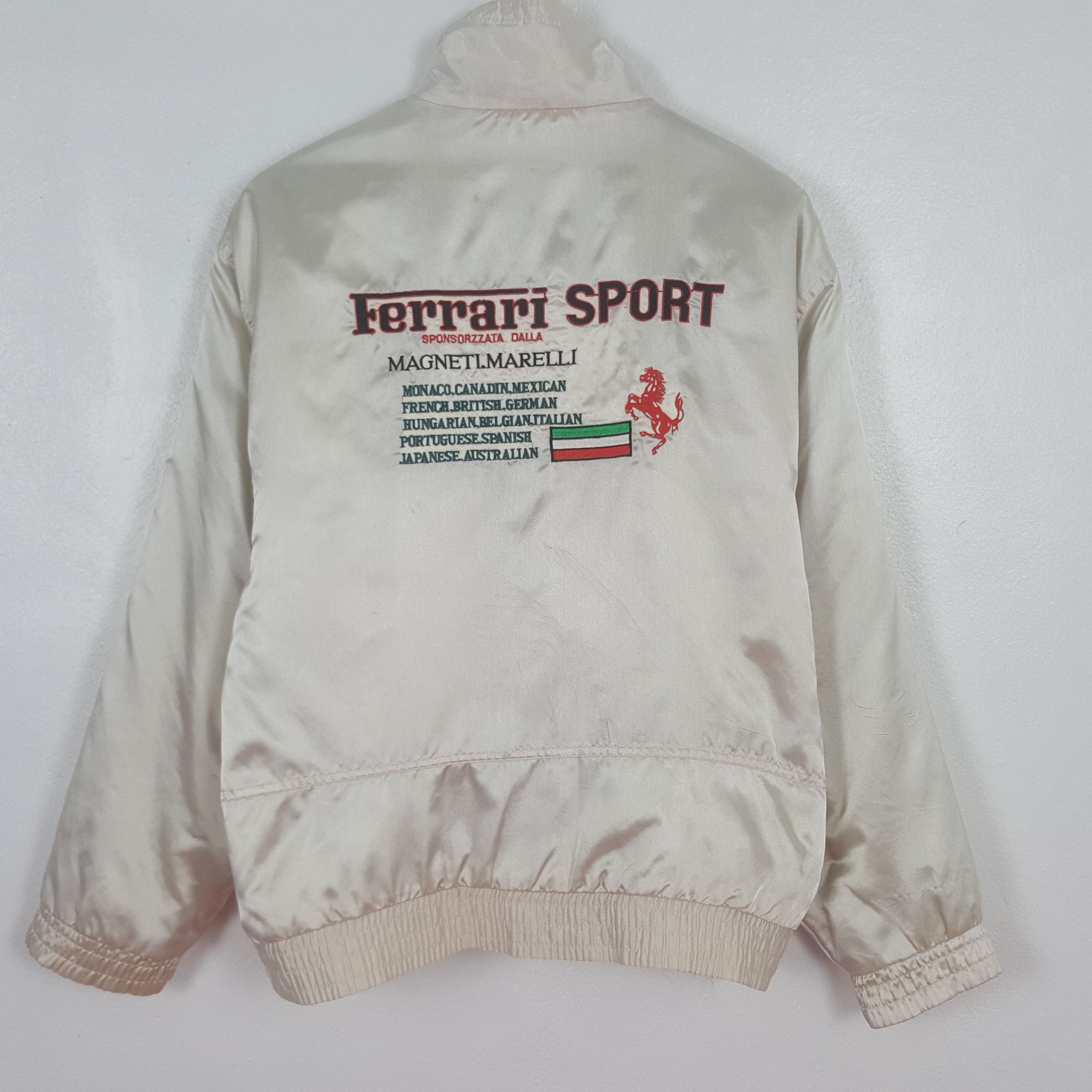 Ferrari Vintage Ferrari Magneli Marelli Sport Bomber Jacket Size US M / EU 48-50 / 2 - 1 Thumbnail