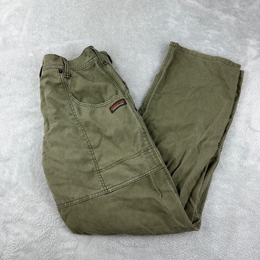 Patagonia Patagonia Green Straight Leg Double Knee Pants Men’s Size 3 Size US 32 / EU 48 - 2 Thumbnail