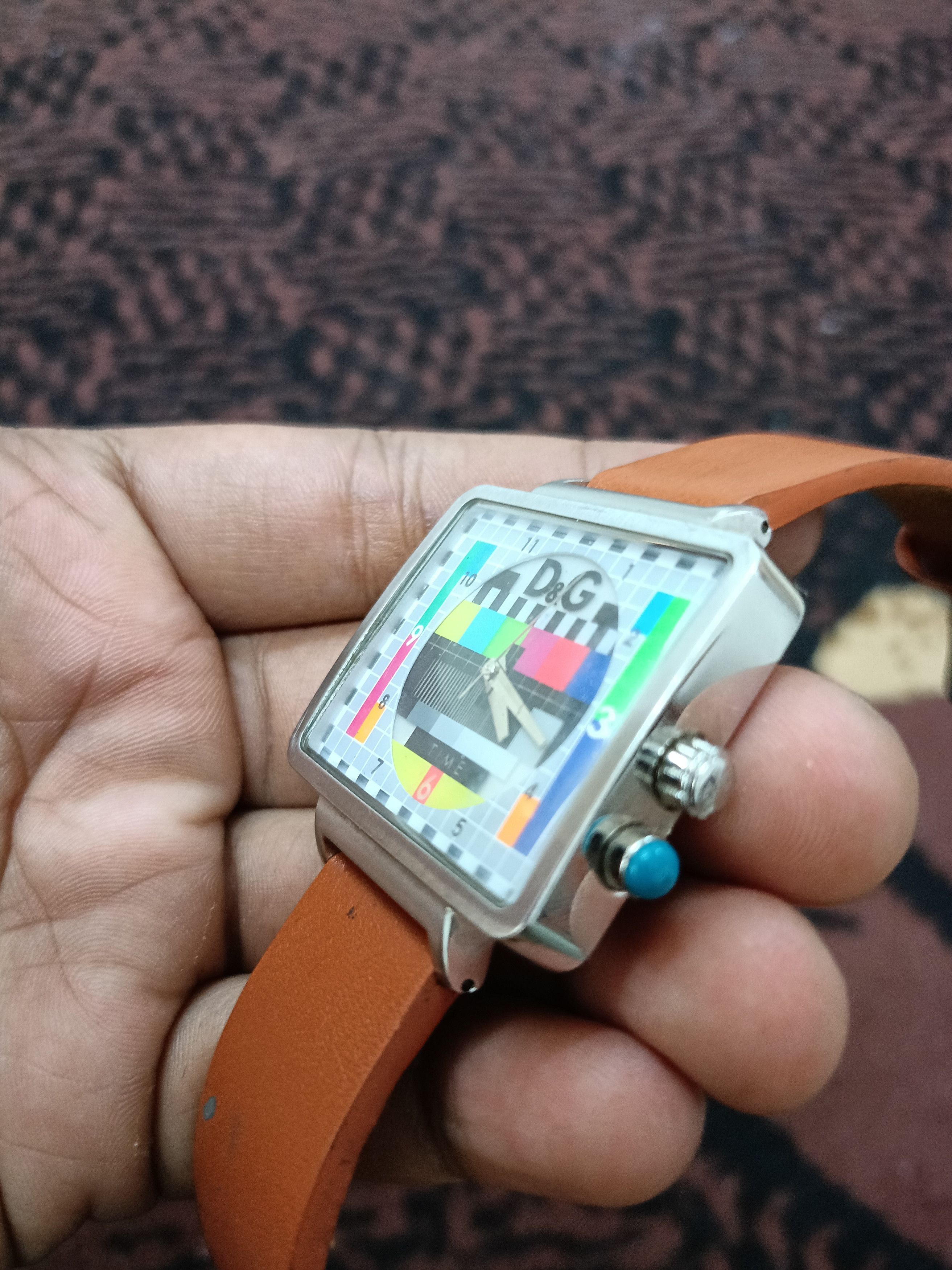 Dolce & Gabbana DL Dolce & Gabbana D&G Iconic Television Square Vtg watch Size ONE SIZE - 16 Thumbnail
