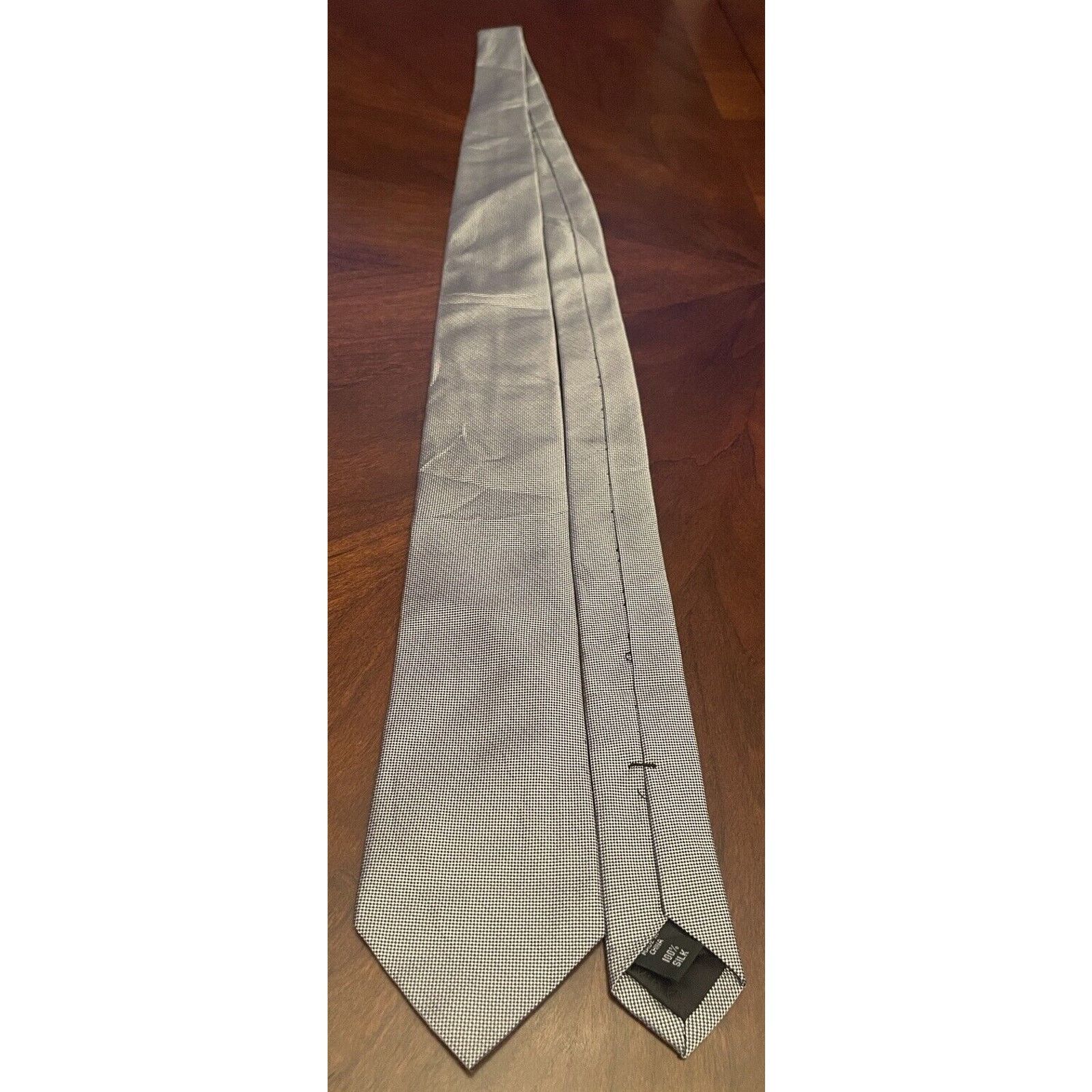 Calvin Klein Calvin Klein 100% Silk Men’s Neck Tie Made In China Size ONE SIZE - 3 Thumbnail