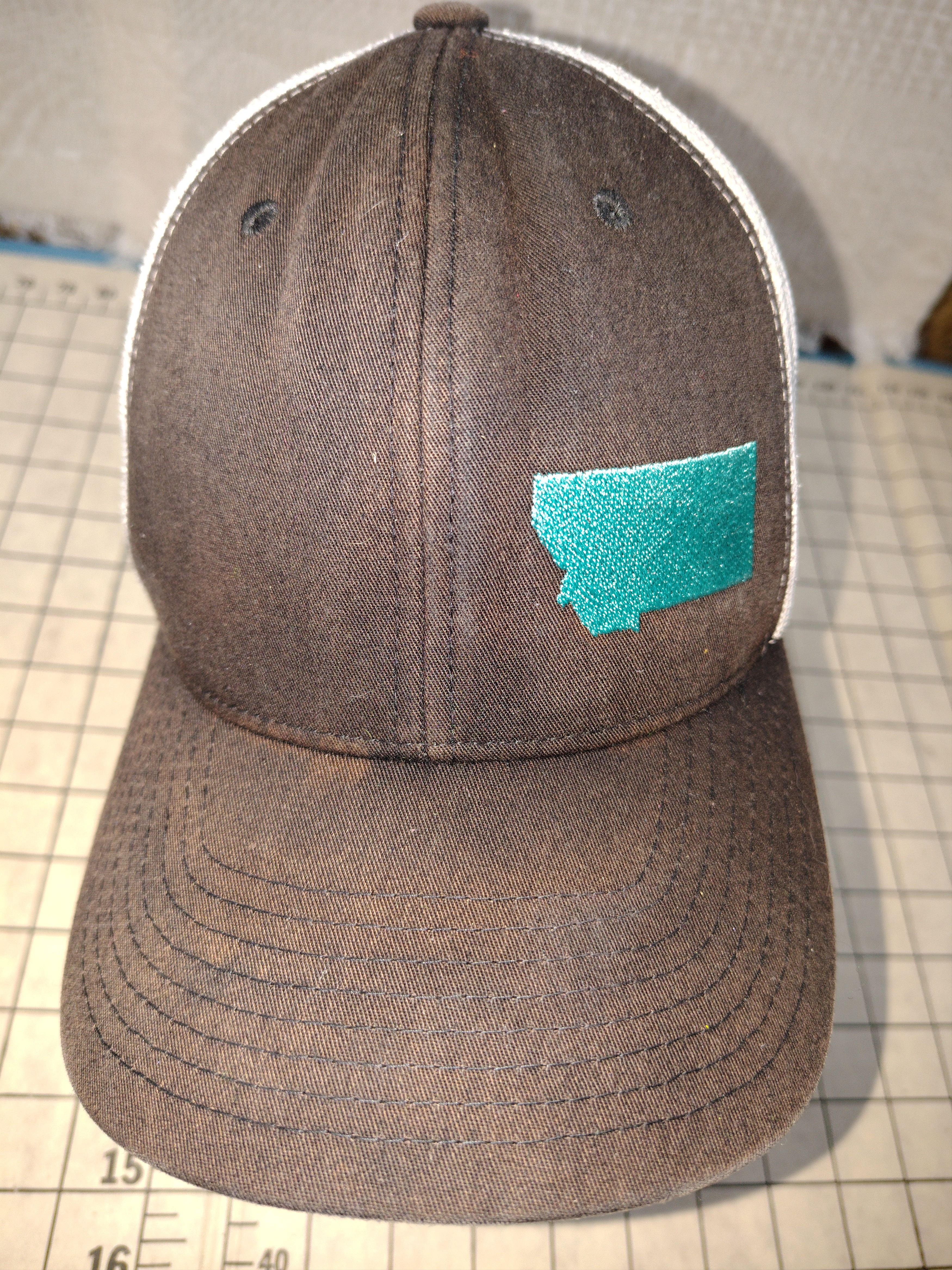 Other Men's Black & White Montana State Hat Size ONE SIZE - 1 Thumbnail