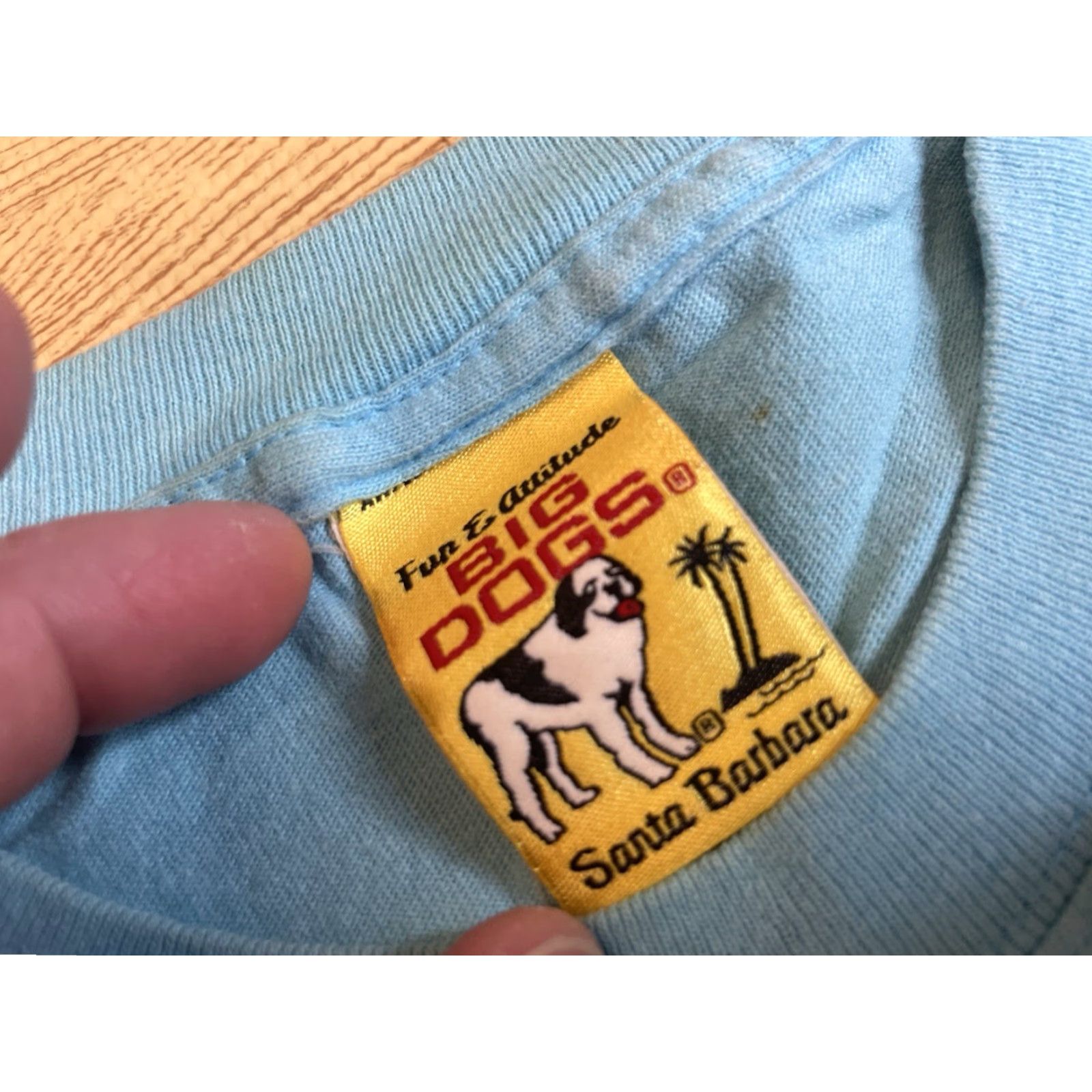 Big Dogs VINTAGE Big Dogs T-Shirt Women S/M Blue Who’s Yer Momma? Tank Top Y2K Graphic Print Short Sleeve Not Applicable? Size S / US 4 / IT 40 - 4 Thumbnail