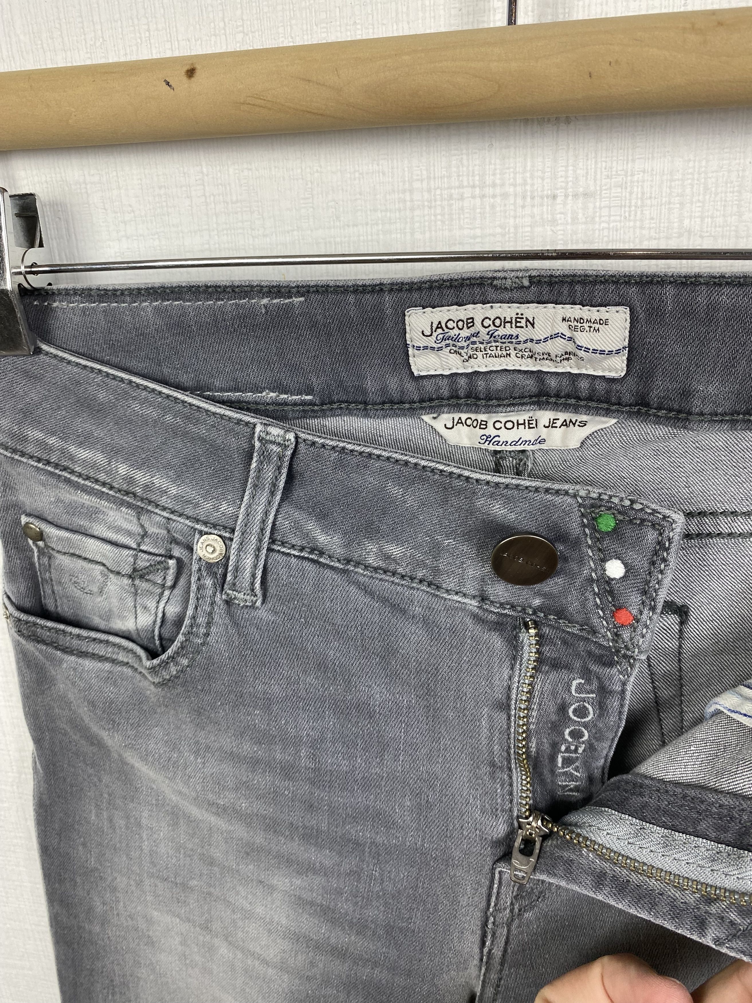Jacob Cohen Jacob Cohen Slim Womens Gray Stretch Jeans size 27 Size 27" / US 4 / IT 40 - 7 Thumbnail