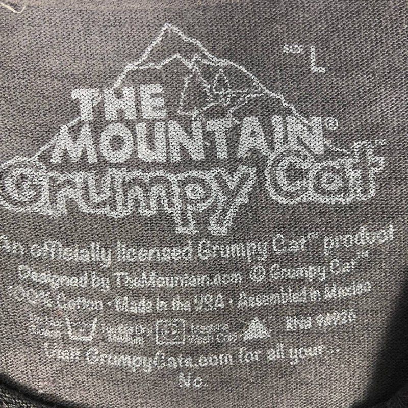 Anime Vintage The Mountain Grumpy Cat T-Shirt Size US L / EU 52-54 / 3 - 7 Thumbnail