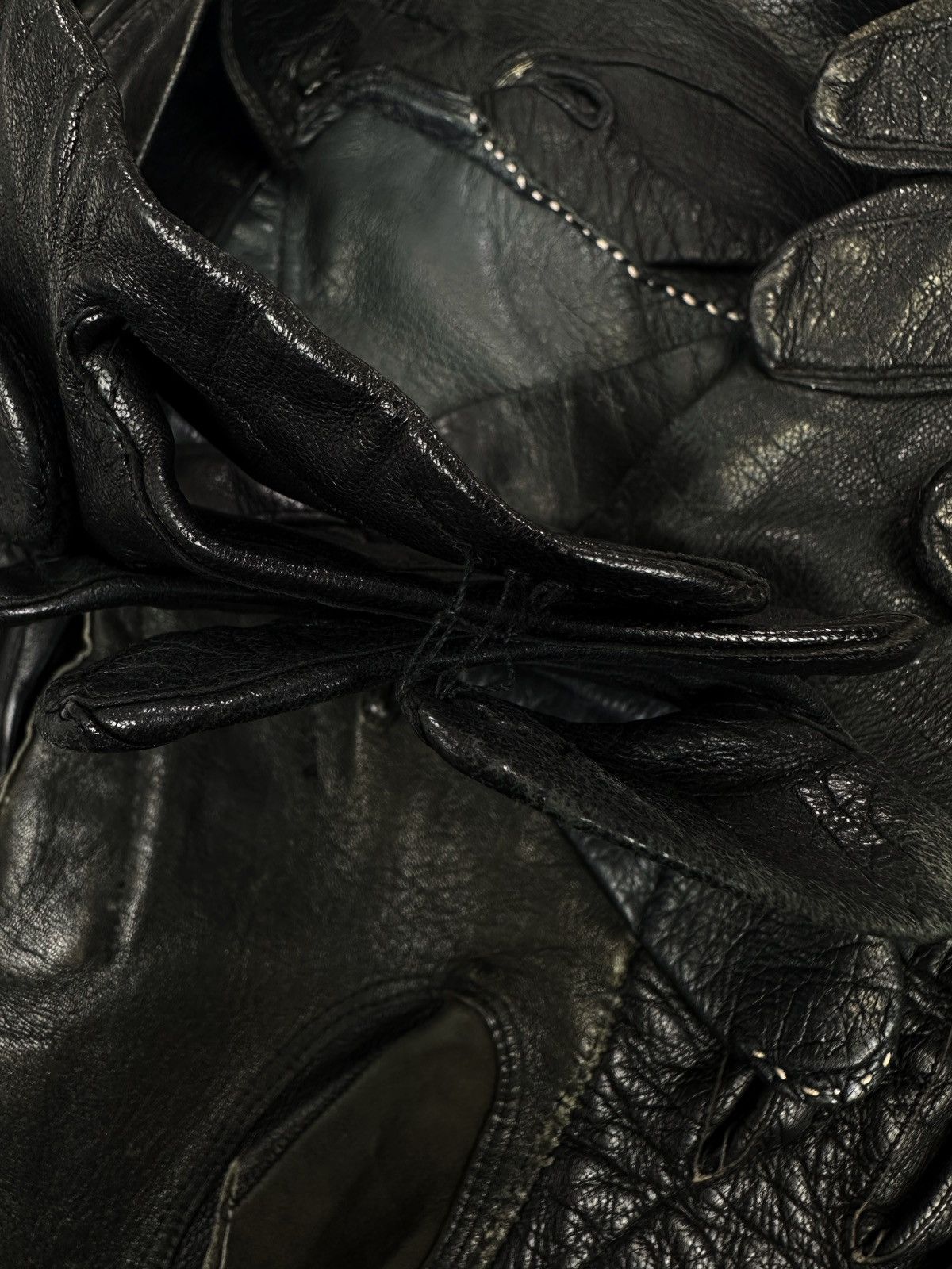 Maison Margiela 2001 Maison Margiela Artisanal 0 Leather ‘Glove’ Vest Size US S / EU 44-46 / 1 - 5 Thumbnail