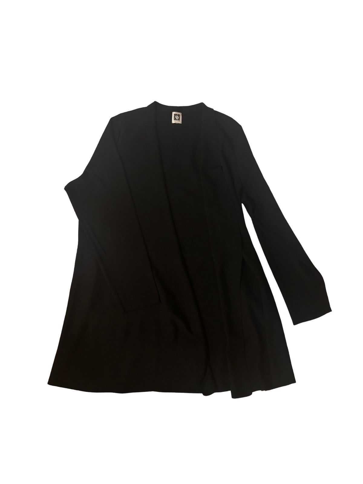 Anne Klein Women’s black open Cardigan.wt1996 Size XL / US 12-14 / IT 48-50 - 10 Thumbnail