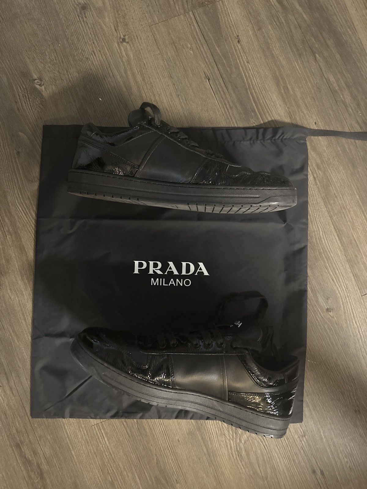 Prada Prada DownTown Leather Size US 11 / EU 44 - 2 Thumbnail