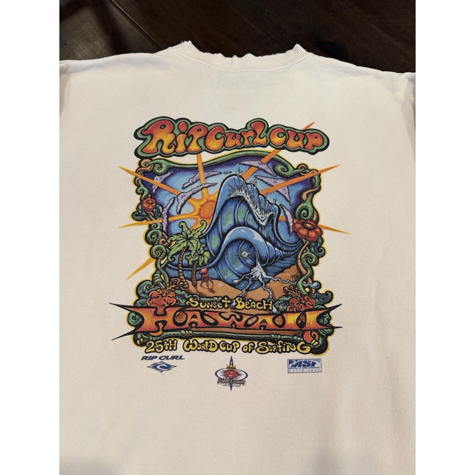 Rip Curl Vintage 90s rip curl triple crown sweater Rare Size US XL / EU 56 / 4 - 2 Thumbnail
