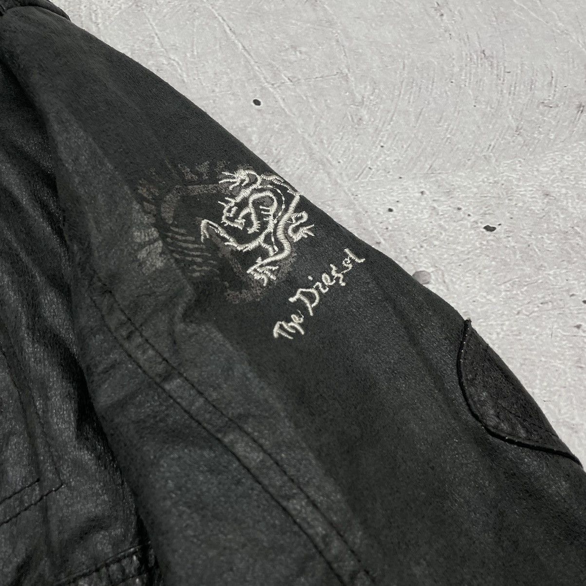 Diesel × Japanese Brand Vintage Diesel Women’s Avantgarde Jacket Japanese Style Size XL / US 12-14 / IT 48-50 - 7 Thumbnail