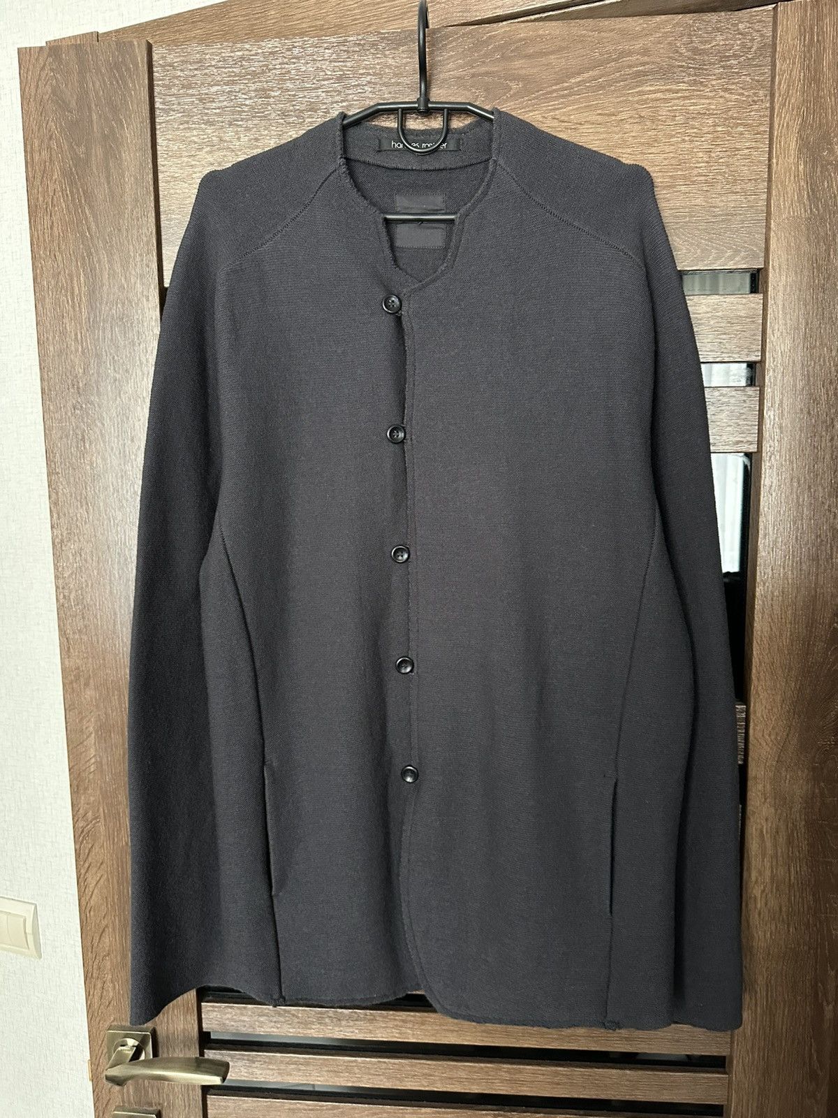hannes roether Hannes Roether Wool Jacket Cardigan Size US XL / EU 56 / 4 - 3 Thumbnail