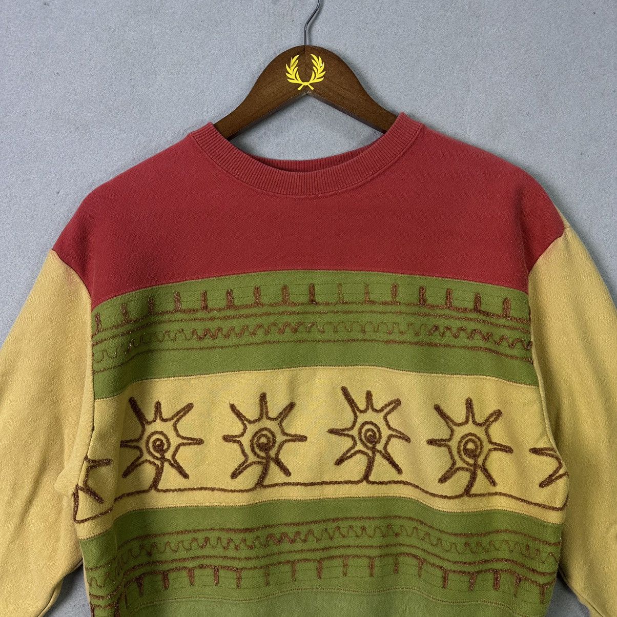 Issey Miyake Issey Miyake Vintage Sweatshirt Rare Sun Graphic Size US M / EU 48-50 / 2 - 3 Thumbnail