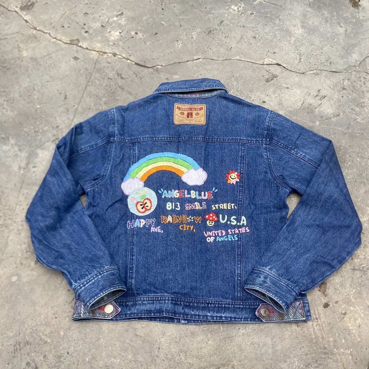 Angel Blue Angel Blue Embroidered Denim jacket Size US M / EU 48-50 / 2 - 7 Thumbnail