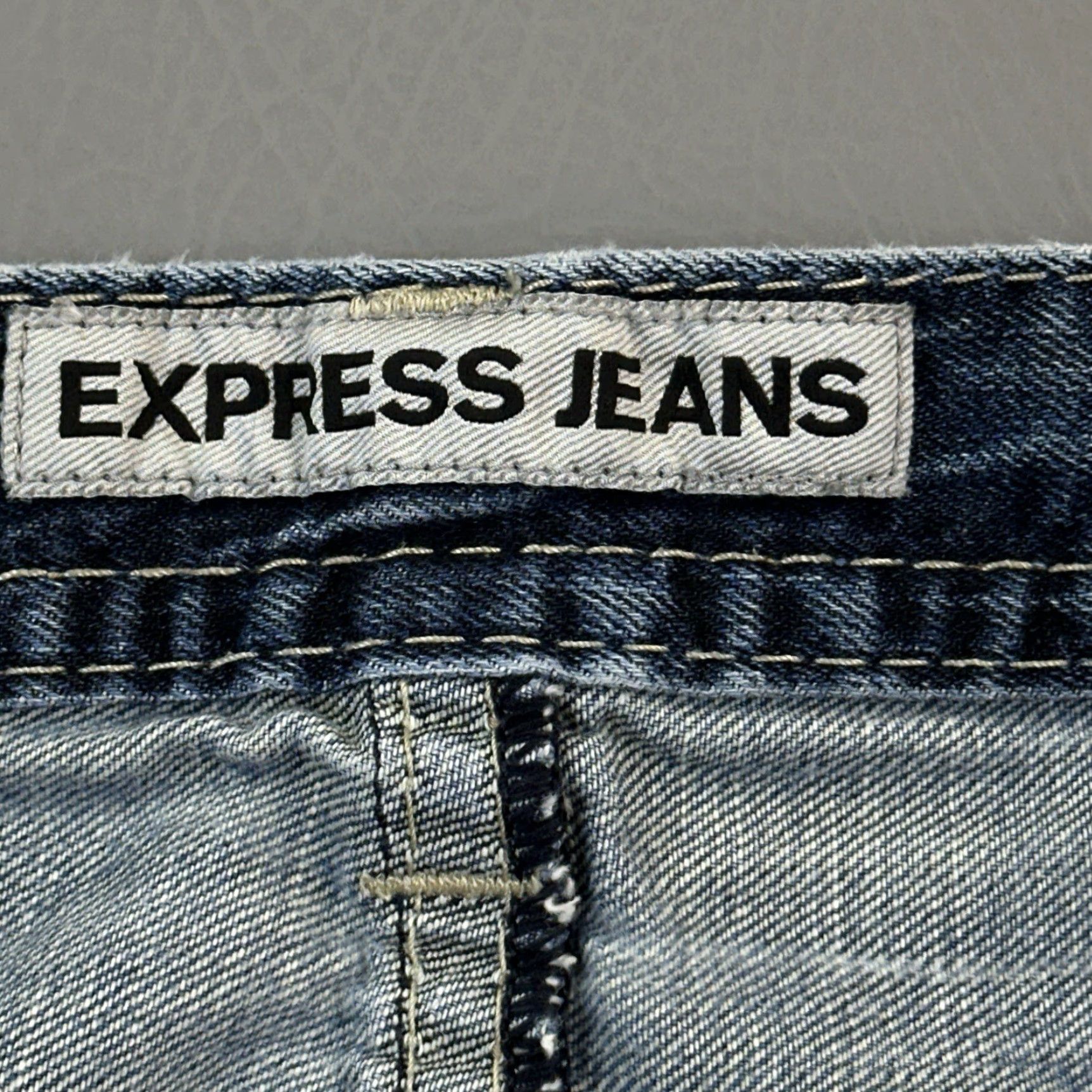 Express VINTAGE Express Jeans Mens 36x34 Kingston Classic Bootcut Pocket Flap Y2K Size US 36 / EU 52 - 6 Thumbnail