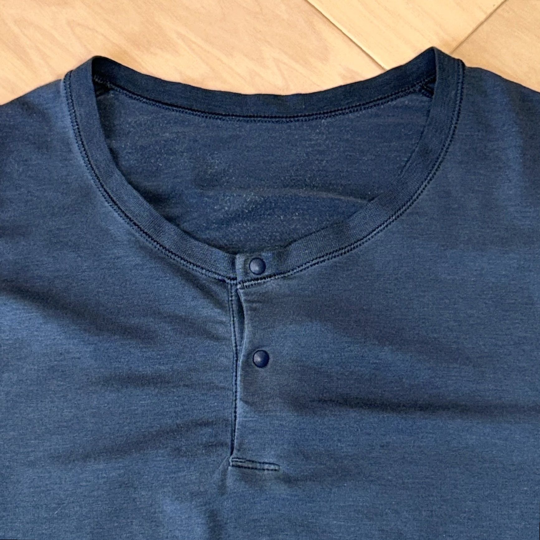 Lululemon Lululemon Henley Shirt Men’s Blue Short Sleeve S Shirt Athletic Men Lululemon Surge Long Sleeve Henley Logo Classic Casual Workwear Activewear Fitness Size US S / EU 44-46 / 1 - 2 Thumbnail