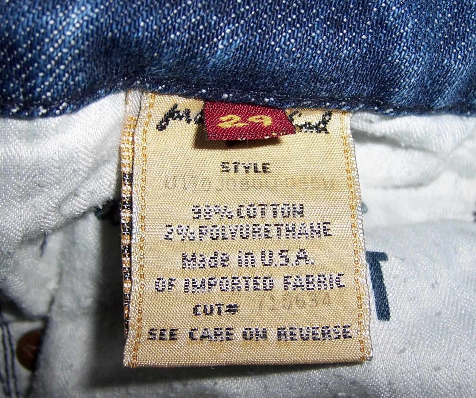 7 For All Mankind 7 For All Mankind Flynt Boot Cut Jeans Women's 29" -Low Rise Size 29" - 8 Thumbnail