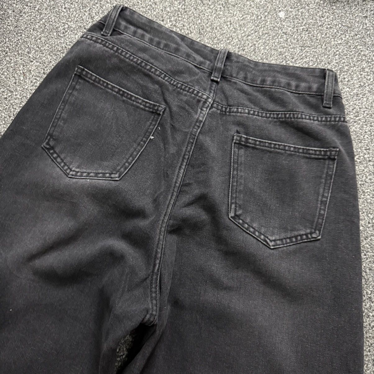 If Six Was Nine 🔥🇯🇵 15in Wideleg Japanese Tornado Mart Crazy Drise Denim Size US 29 - 6 Thumbnail