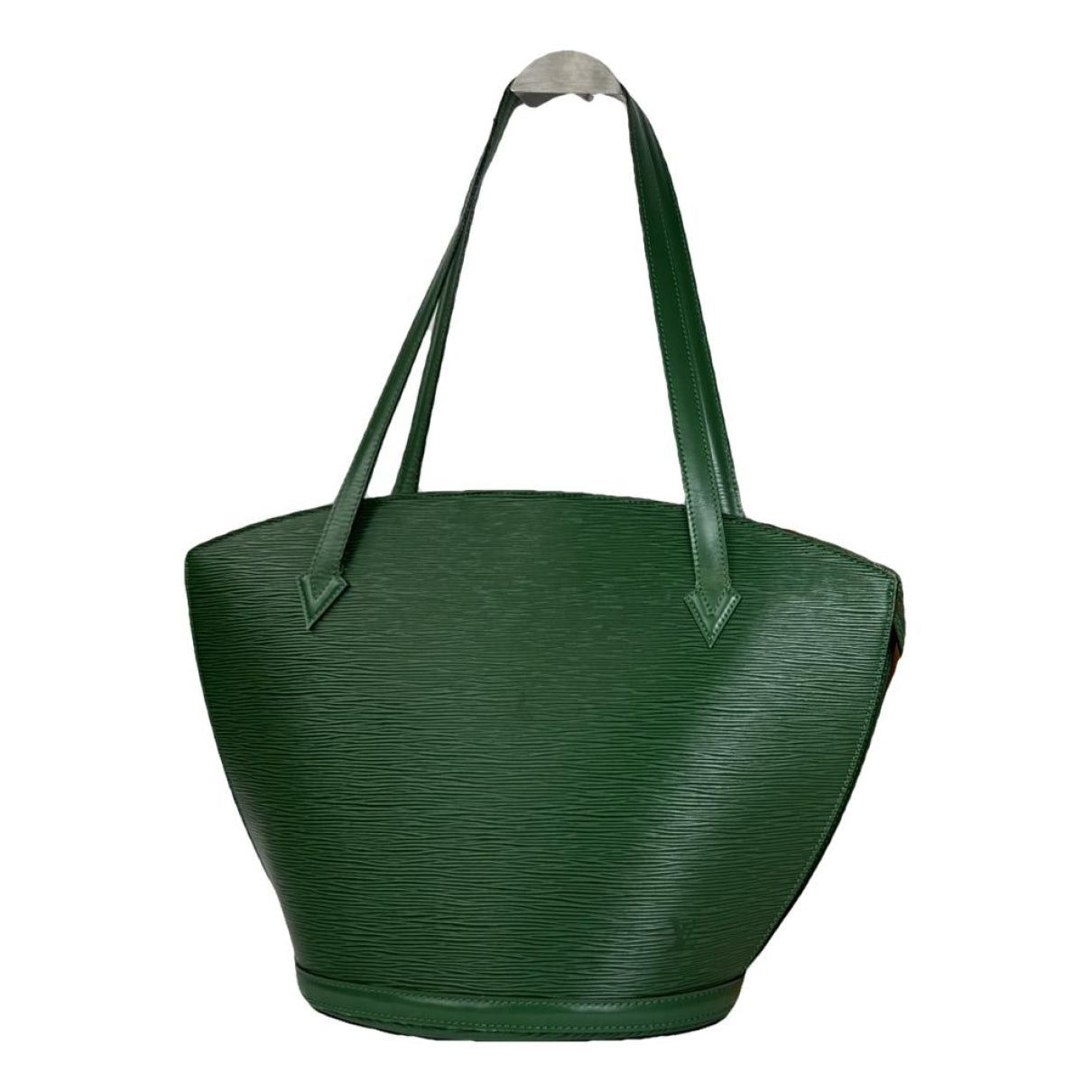 Louis Vuitton Saint Jacques Green Leather Handbag Size ONE SIZE - 1 Thumbnail