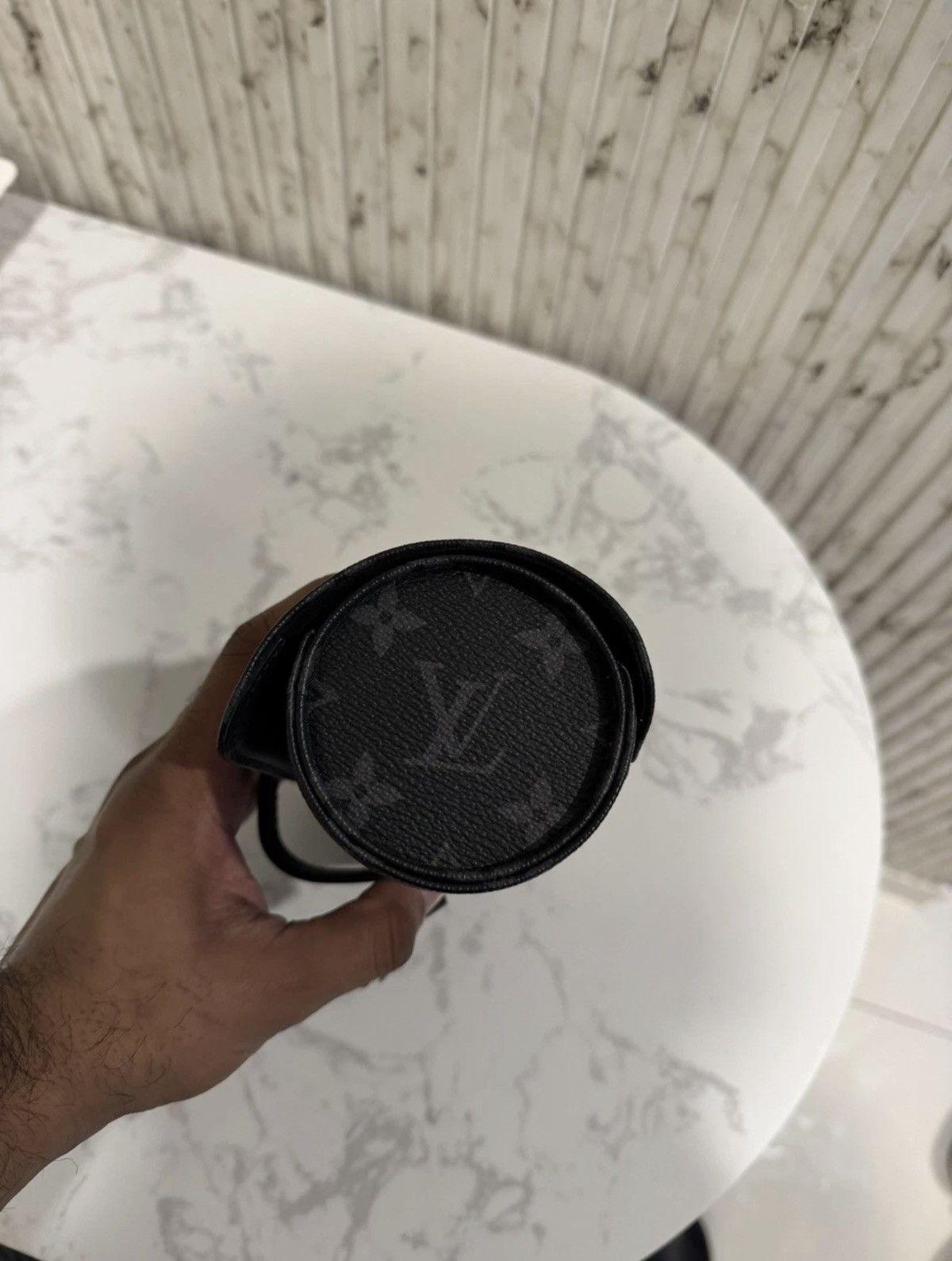 Louis Vuitton Louis Vuitton Monogram Eclipse 3 Watch Case M43385 Size ONE SIZE - 2 Thumbnail