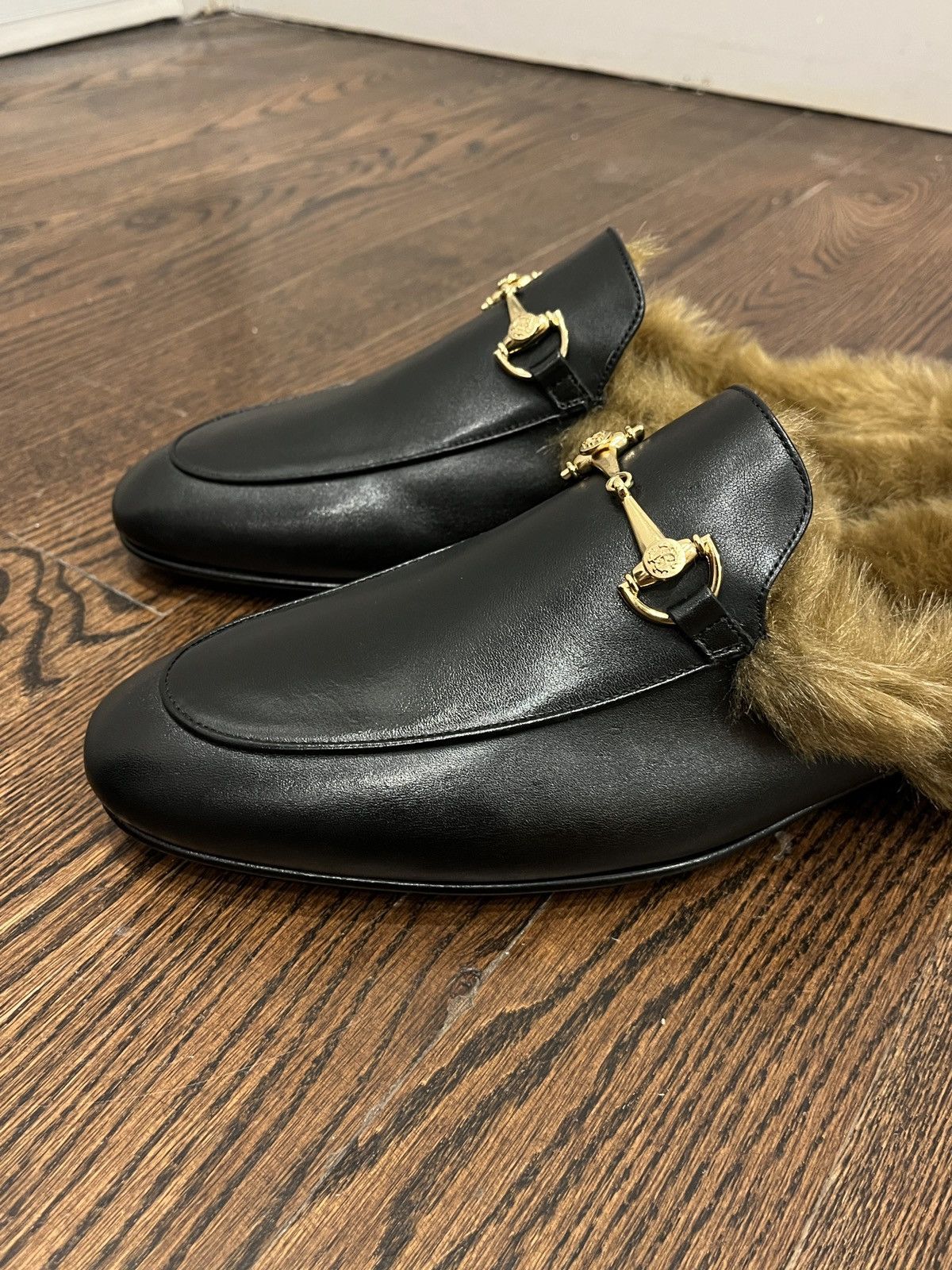 Roberto Cavalli Roberto Cavalli Faux Fur Mule Slippers (unisex) Size US 11.5 / EU 44-45 - 2 Thumbnail