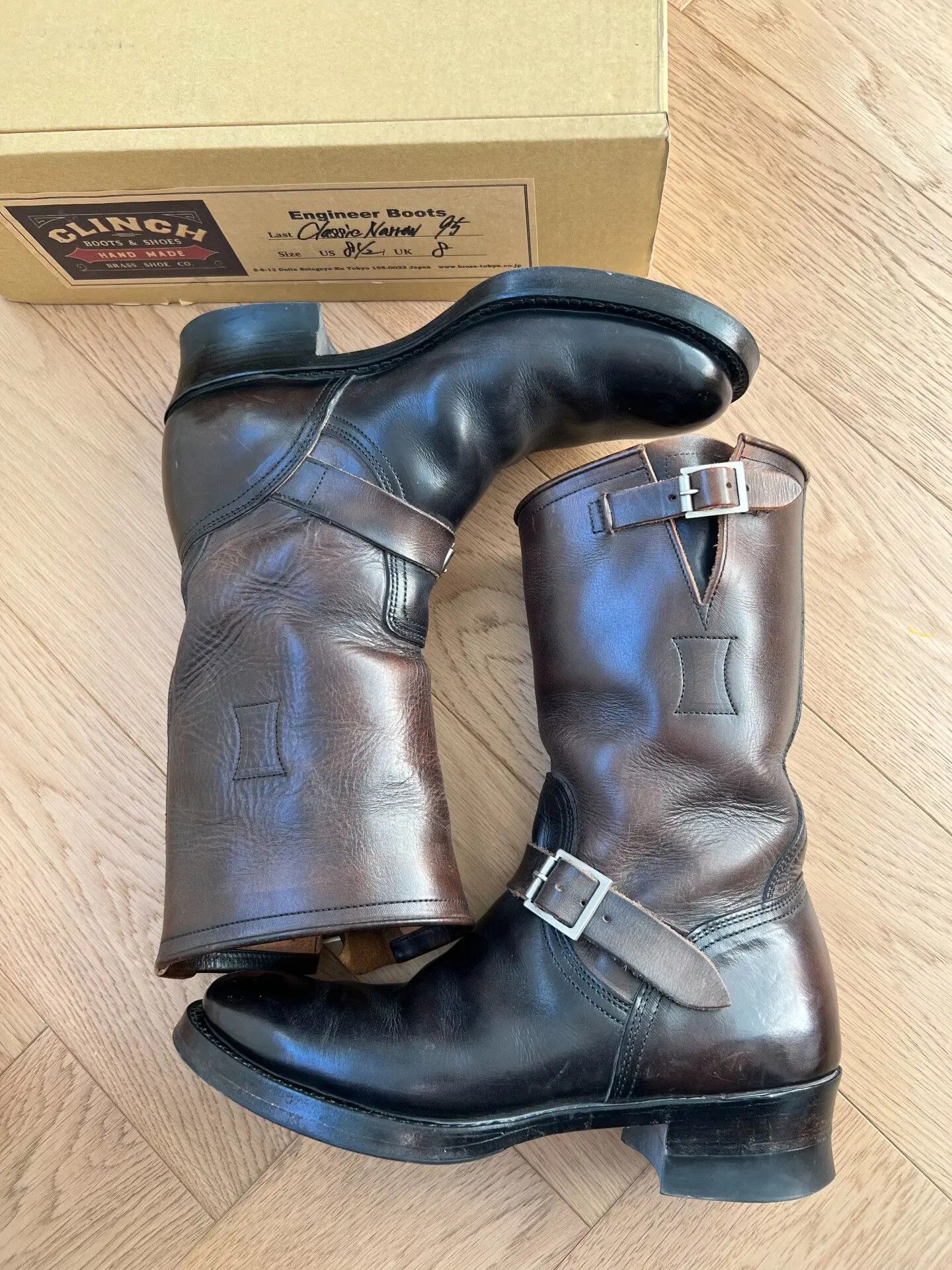 Clinch Boots Clinch Horsehide Engineer Boots - yq Size US 8.5 / EU 41-42 - 5 Thumbnail