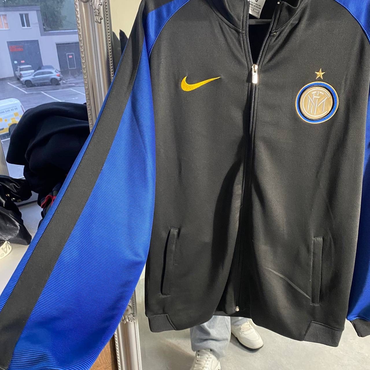 Nike Nike zip up Jacket Inter Milan Vintage Blokecore Rare Hype S Size US XL / EU 56 / 4 - 3 Thumbnail